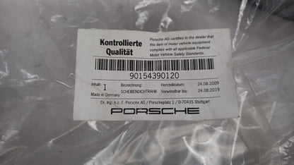 Original OE PORSCHE Seitenscheibe Dichtung 90154390120