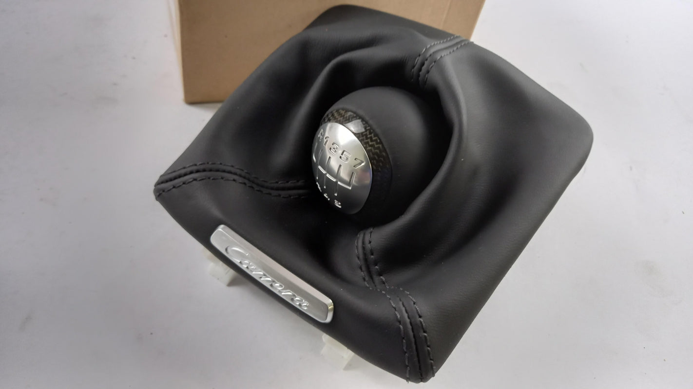 Original PORSCHE 911 Carrera 991 Schaltknauf Carbon schwarz 991424980138YR