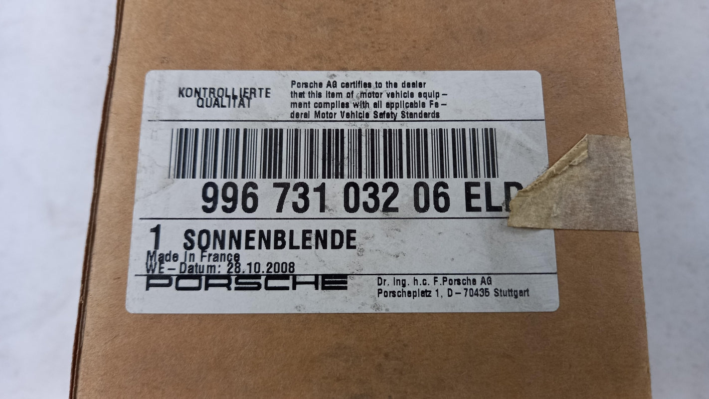 Original PORSCHE 911 Carrera 98-05 Sonnenblende grau rechts 99673103206ELD