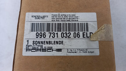 Original PORSCHE 911 Carrera 98-05 Sonnenblende grau rechts 99673103206ELD