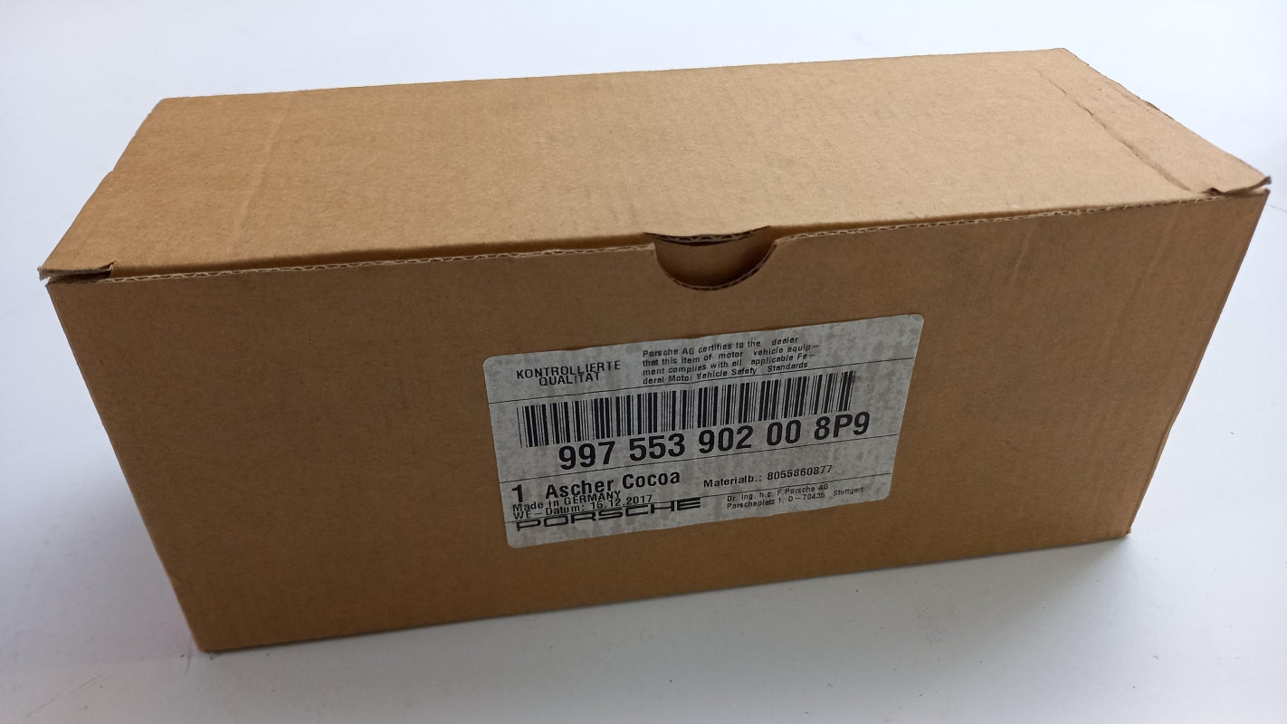 Original PORSCHE 911 997 Boxster Cayman 987 Aschenbecher cocoa 997553902008P9