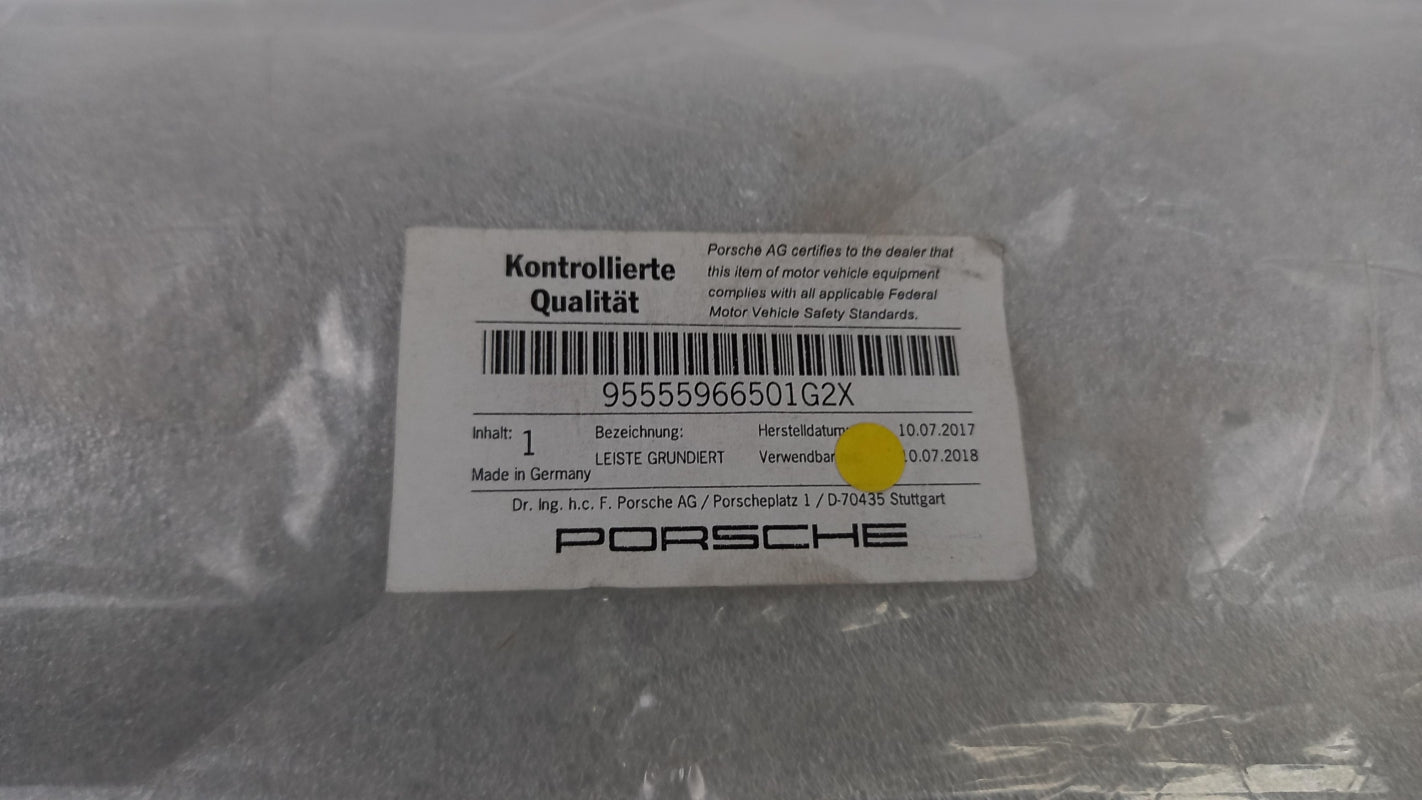 Original OE PORSCHE Tür Zierleiste 95555966501G2X