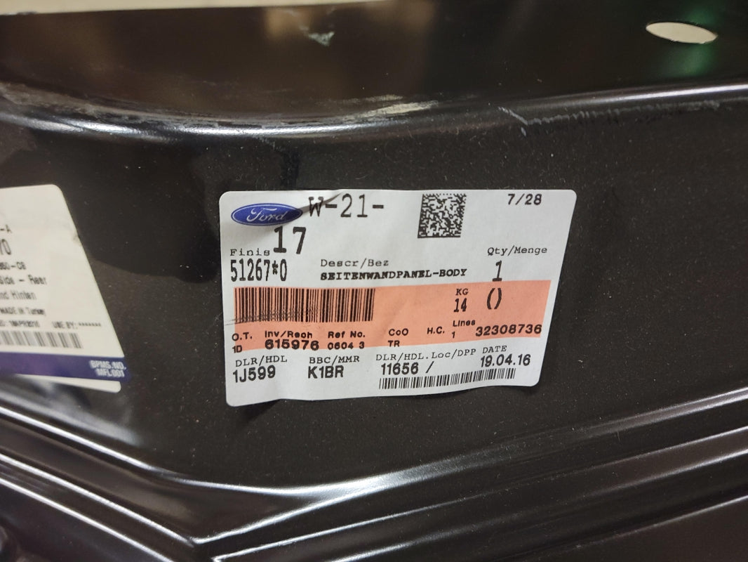 Original FORD Transit Tourneo Connect 02-13 Seitenverstärkung hinten 5126770