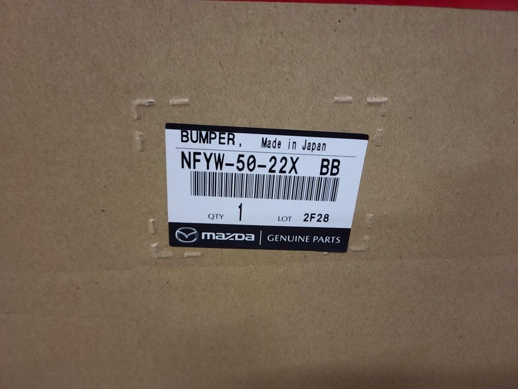 Original MAZDA Stoßstange hinten NFYW5022XBB