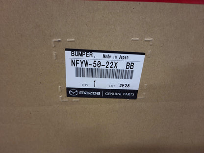 Original MAZDA Stoßstange hinten NFYW5022XBB
