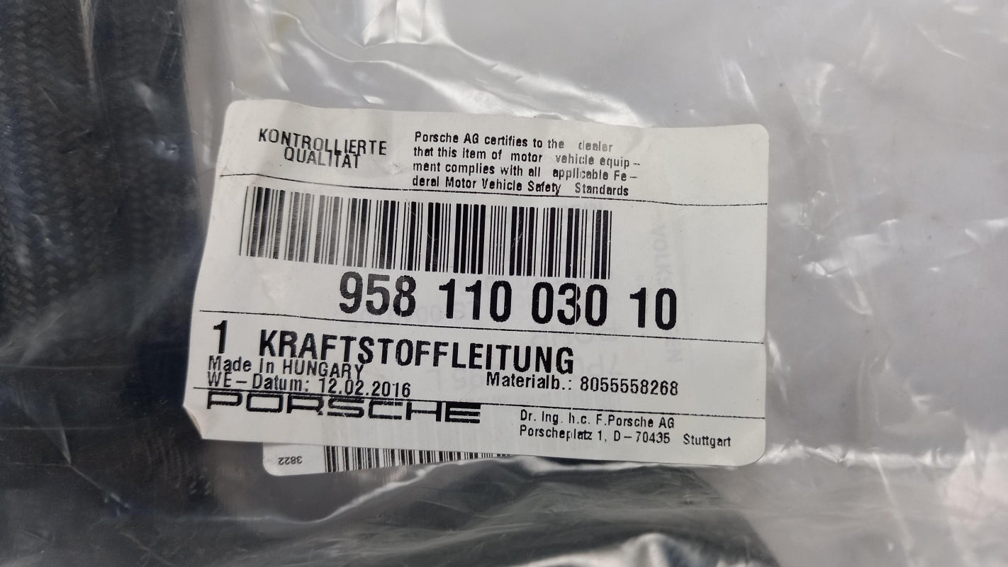 Original PORSCHE Cayenne E2 3.0L Kraftstoffleitungen Satz 95811003010