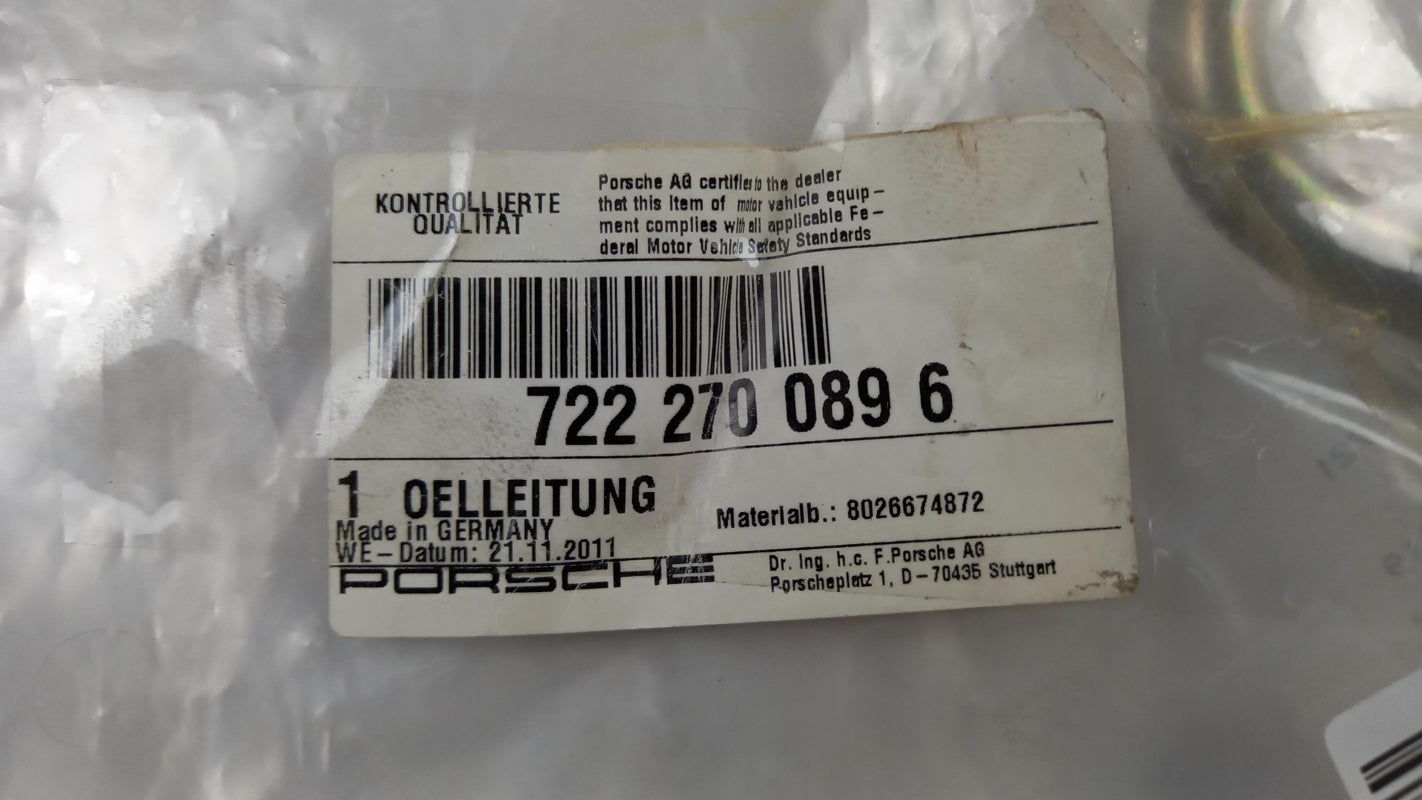 Original OE PORSCHE 7222700896