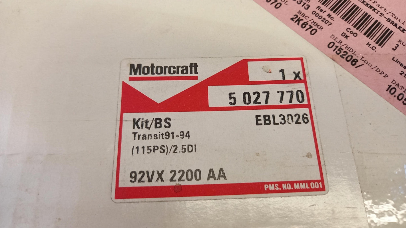 Original FORD Transit (1991-2000) Bremsbackensatz hinten 5027770