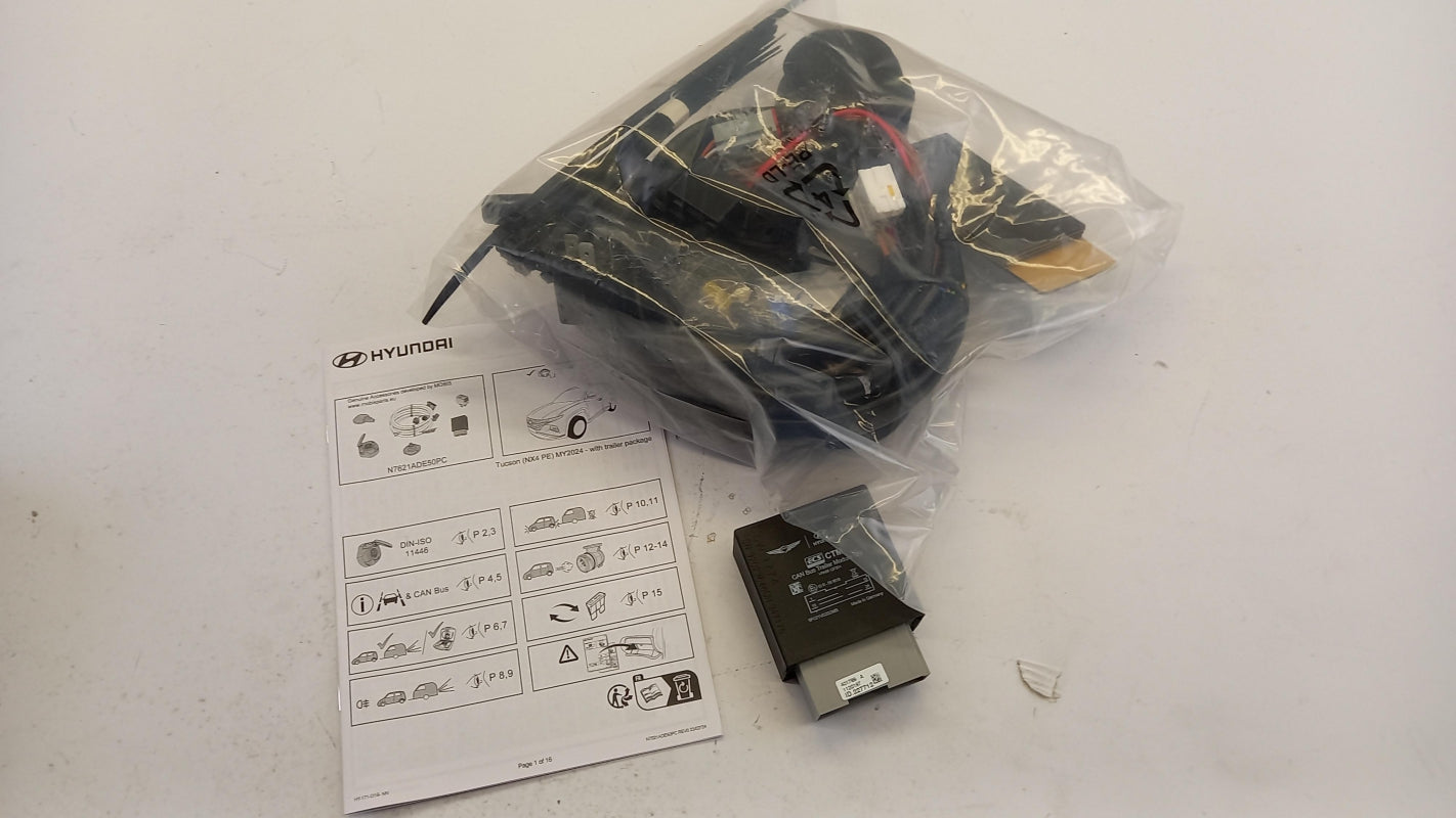 Original HYUNDAI Tucson (MY24) Anhängerkupplung Elektrosatz 13-Pin N7621ADE50PC