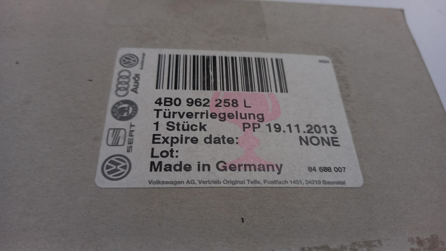 Original AUDI A6 S6 RS6 4B Zentralverriegelung Steuergerät 4B0962258L