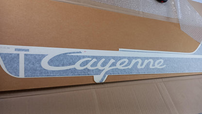 Original PORSCHE Cayenne 9PA Dekorfoliensatz "Cayenne" schwarz 95804480110041