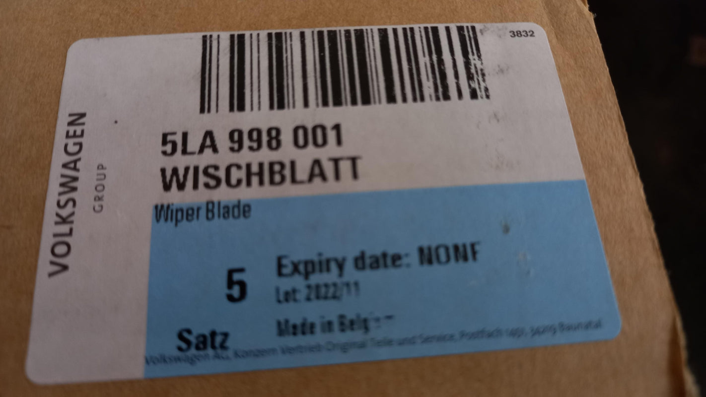 Original SKODA Elroq 5A Enyaq 5A 2021> Wischerblättersatz (2st) vorn 5LA998001