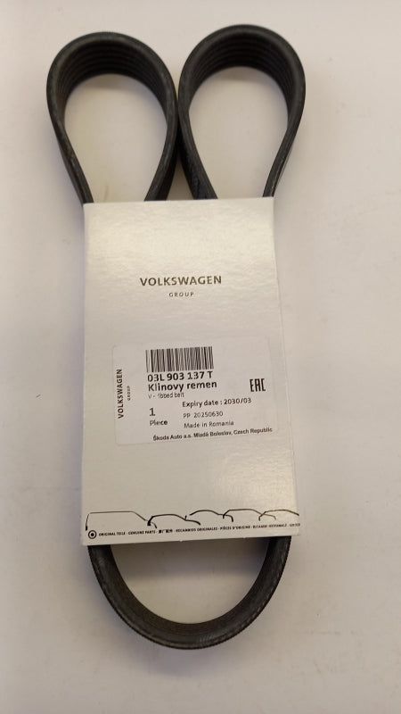 Original VW Golf Caddy AUDI Q3 TT SKODA Fabia SEAT Keilrippenriemen 03L903137T