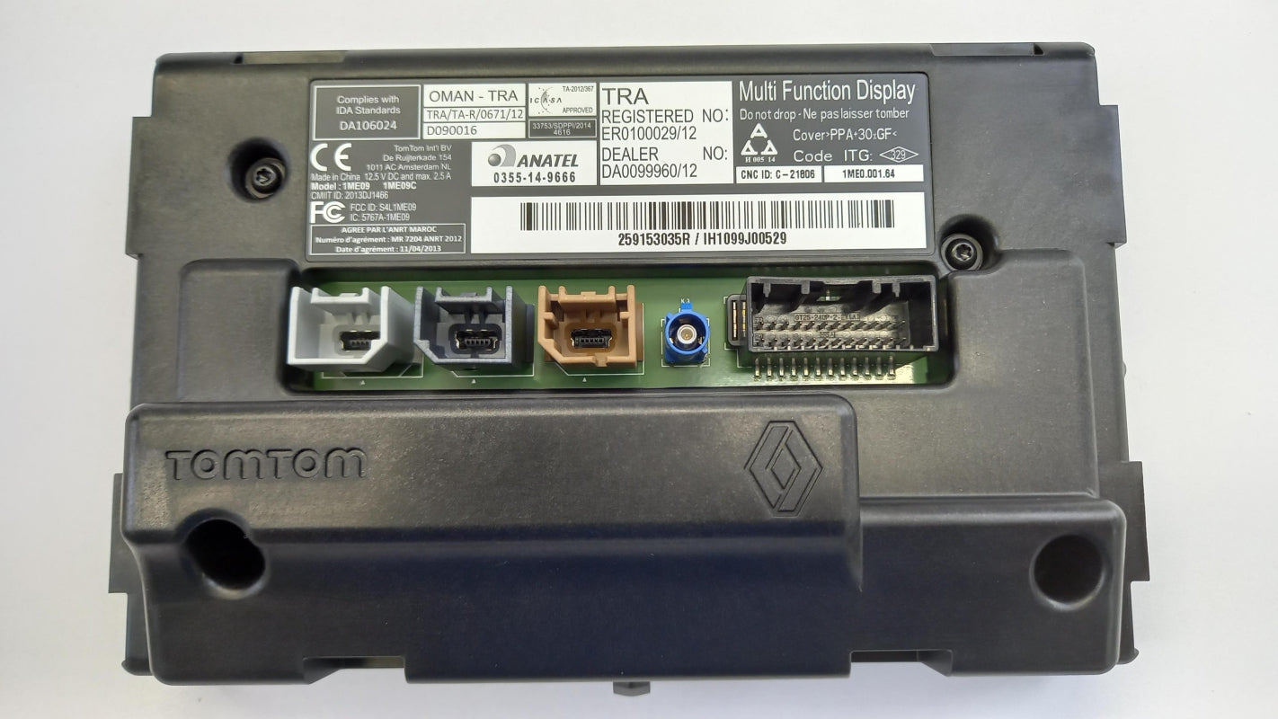 Original RENAULT Twingo III Clio IV Captur Trafic Navigations Display 259153035R