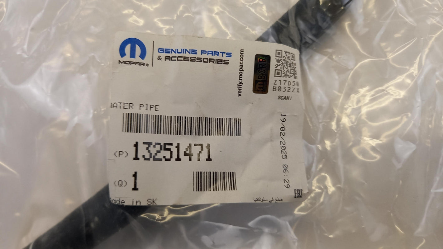 Original OPEL Astra-J Kühlerschlauch 13251471