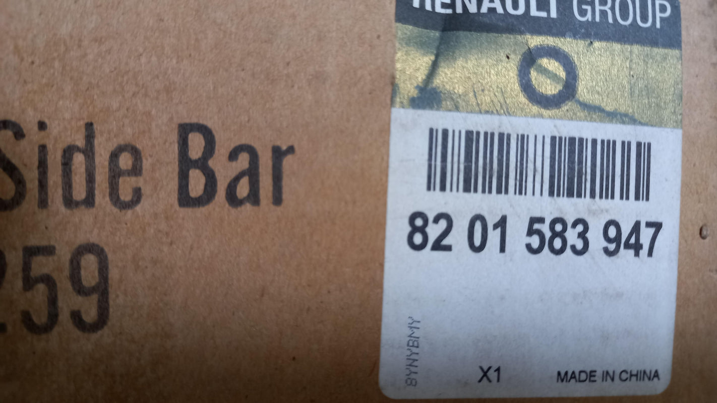 Original RENAULT Kadjar (2015-2018) Schwellerrohre Satz Beleuchtete 8201583947