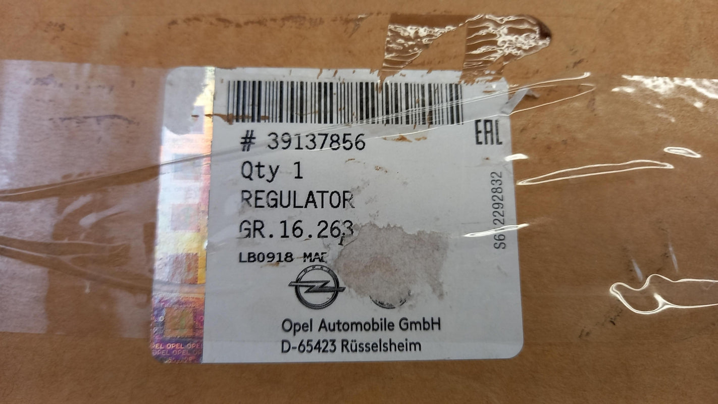 Original OPEL Crossland X Fensterheber Vorne Rechts 39137856