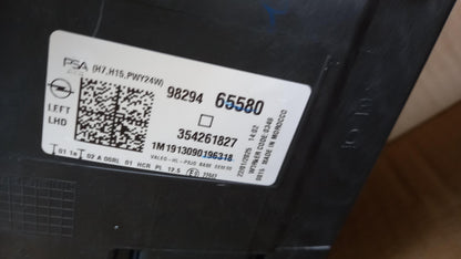 Original OPEL Corsa-F Halogen Hauptscheinwerfer Frontlicht links 9829465580