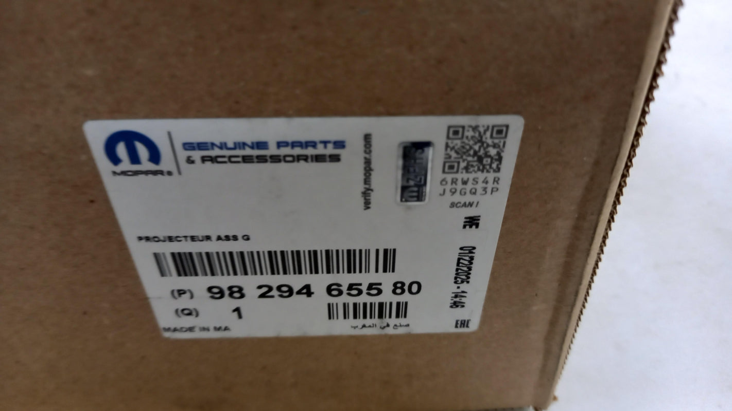 Original OPEL Corsa-F Halogen Hauptscheinwerfer Frontlicht links 9829465580