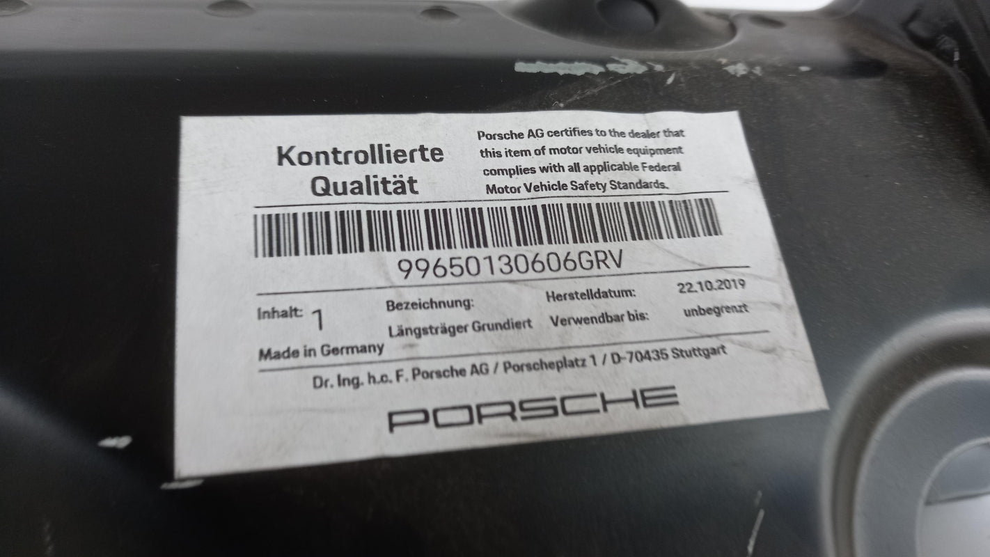Original PORSCHE 911 996 Boxster 986 Längsträger vorne rechts 99650130606GRV