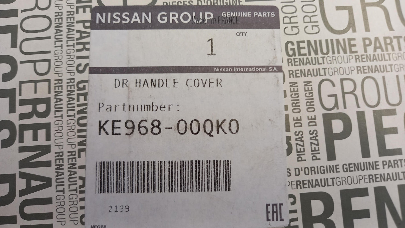 Original NISSAN Townstar XFK Türgriff Styling Kit 4st. Chrom KE96800QK0