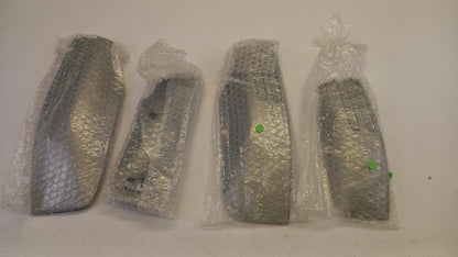 Original BMW X6 E71 E72 Abdeckkappensatz silber 51137237158