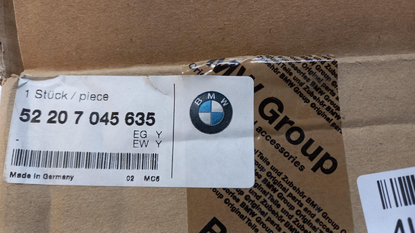 Original BMW 3er E46 Kopfstütze Stoff anthrazit hinten 52207045635