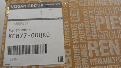 Original NISSAN Townstar XFX Armlehne vorne KE87700QK0