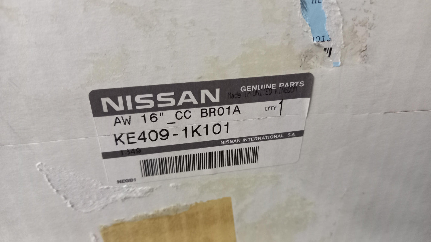 Original NISSAN Juke F15E Alufelge 6.5Jx16 ET40 silber KE4091K101