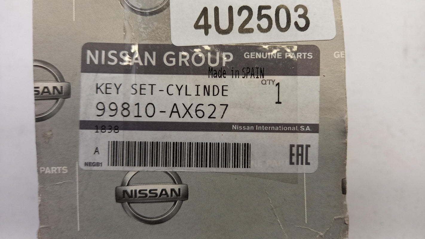Original OE NISSAN Zündschloss Schließzylinder 99810AX627