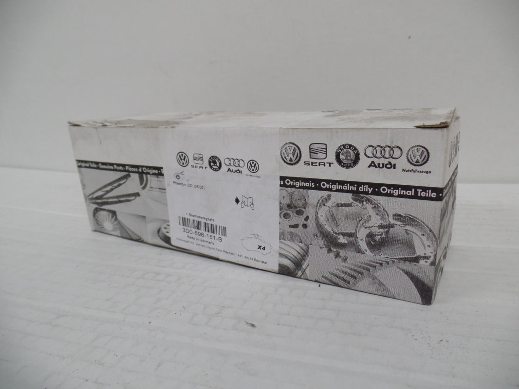 Original VW Phaeton 3D 2002-2007 Bremsbeläge Bremsklötze vorne 3D0698151B