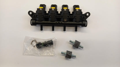 LANDI RENZO Injektor LPG CNG GIRS12 4 Zylinder XS (Gelb) 238160000