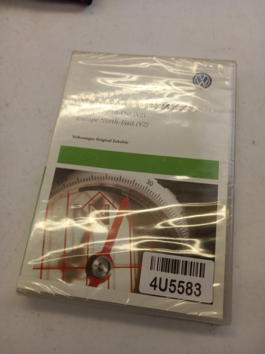 Original Volkswagen Navigations CD-ROM Europa Nord-Ost (V2) 3C8051884AC