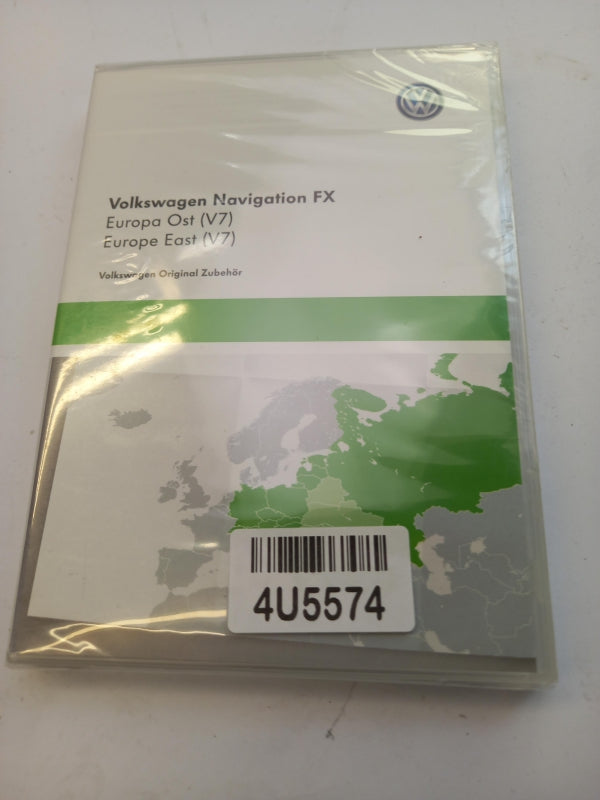 Original Volkswagen Navigation FX SD-Karte Europa Ost (V7) 3C8051884CN