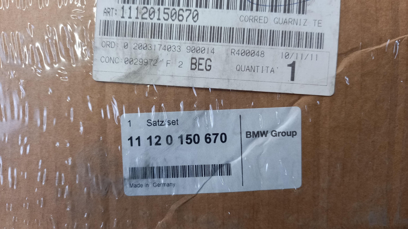 Original BMW E46 E60 E65 E83 E53 M57N Zylinderkopf Dichtungssatz 11120150670