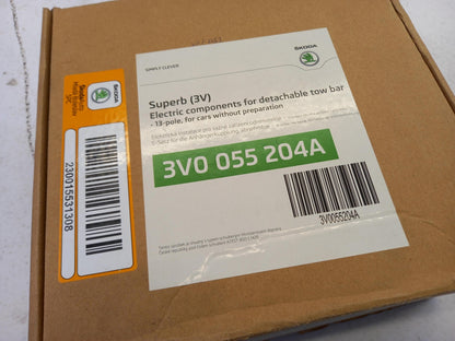 Original SKODA Superb 3V Anhängerkupplung Elektrosatz 13-pol 3V0055204A