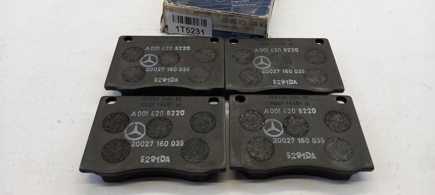 Original OE MERCEDES-BENZ Bremsbeläge A0014208220
