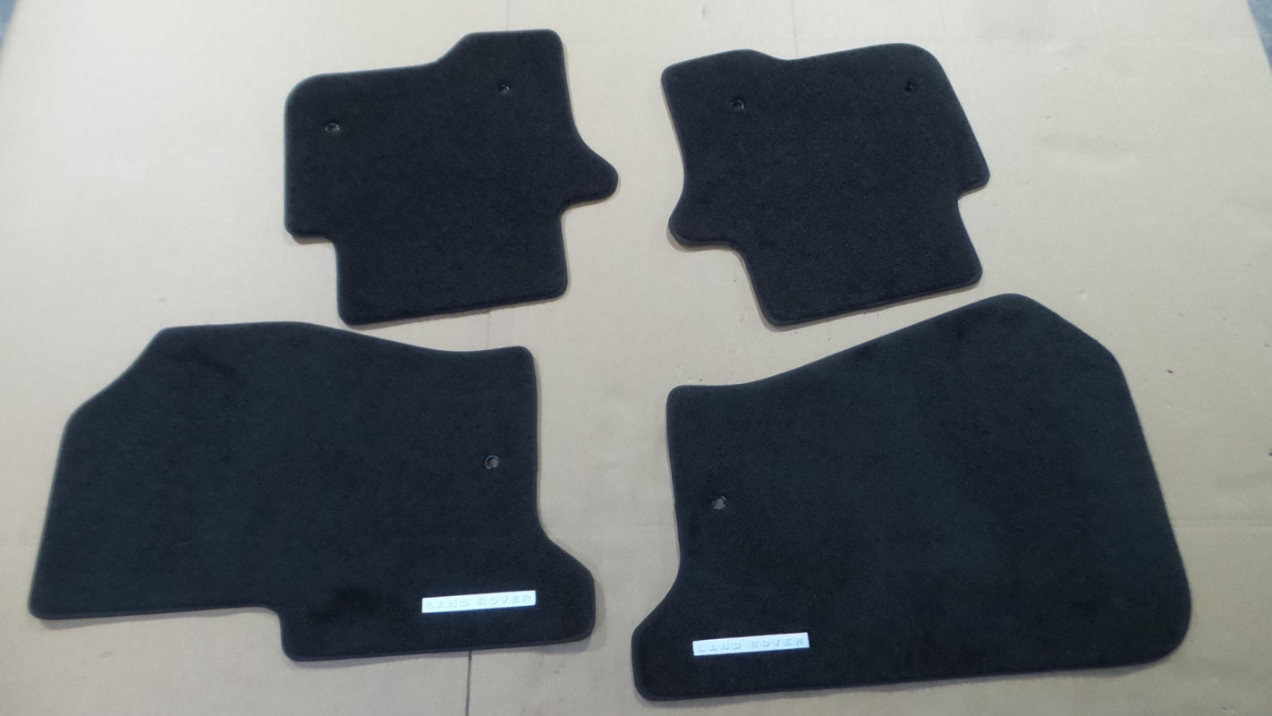 Original LAND ROVER Discovery 4 LR4 floor mat set, 4 pieces, ebony VPLAS0192PVJ 