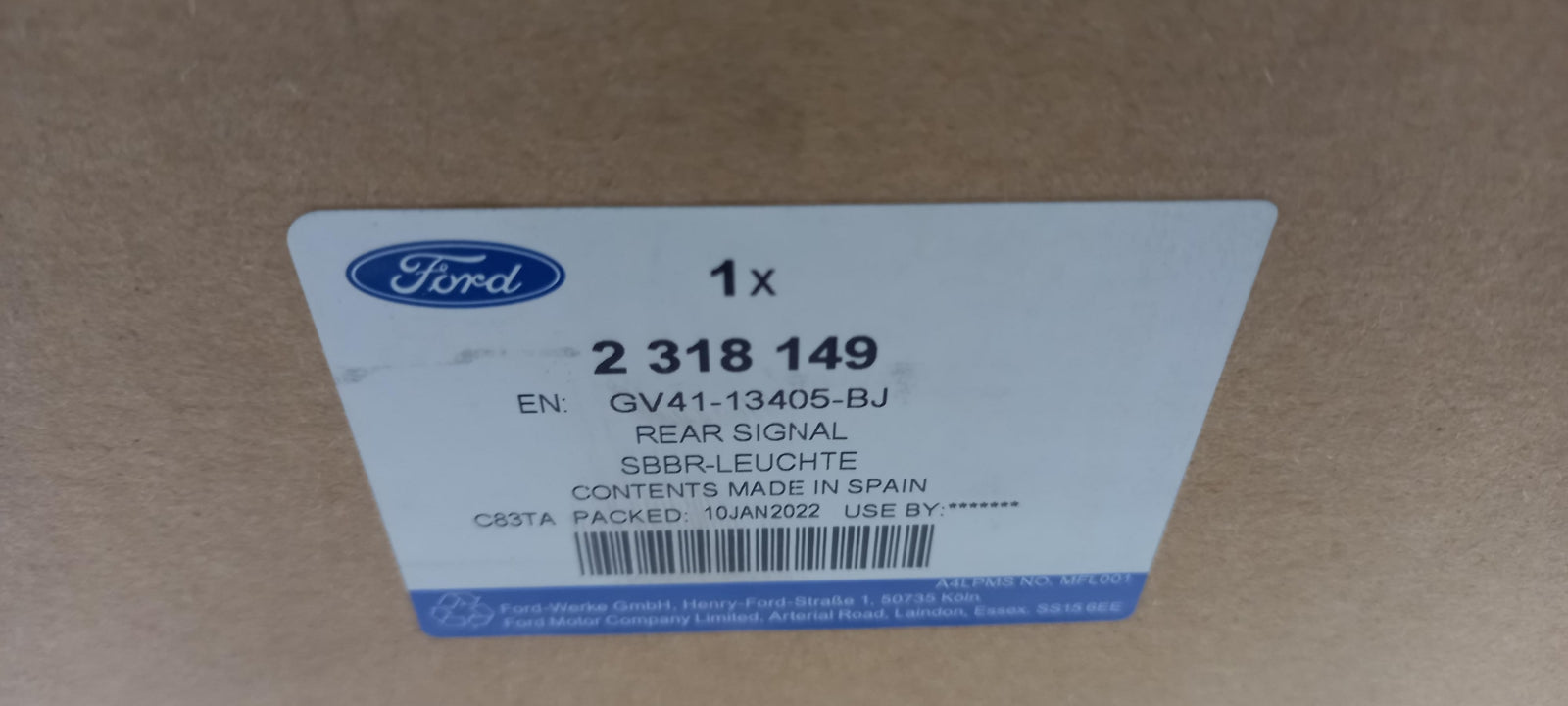 Original FORD Kuga (Mk2) 2016-2020 Heckleuchte Außen Links 2318149