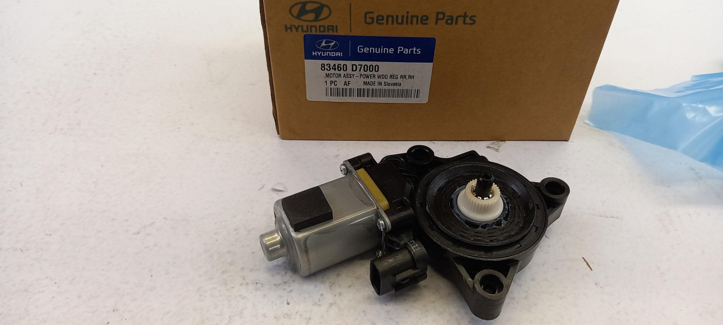 Original HYUNDAI Tucson IX35 Fensterhebermotor Hinten Rechts 83460D7000