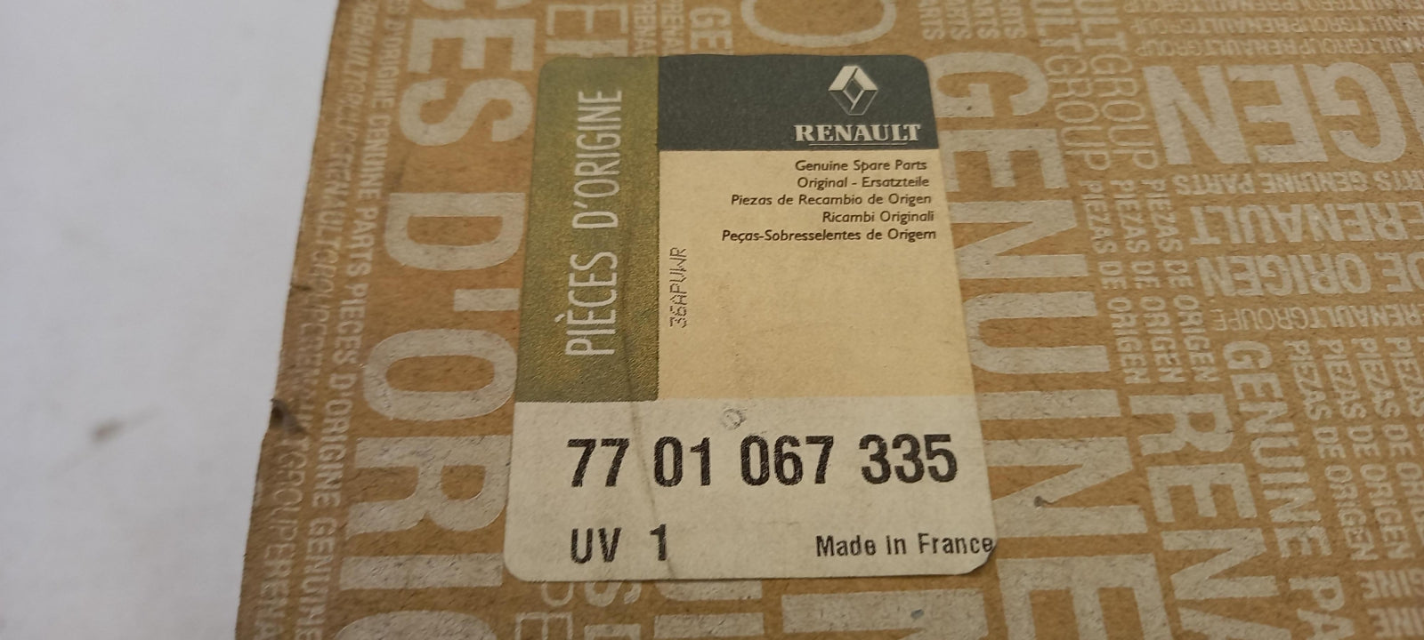 Original OE RENAULT Außenspiegel 7701067335