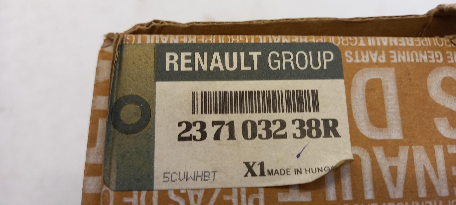 Original RENAULT Twingo II 2007-2014 ECU Motorsteuergerät 237103238R