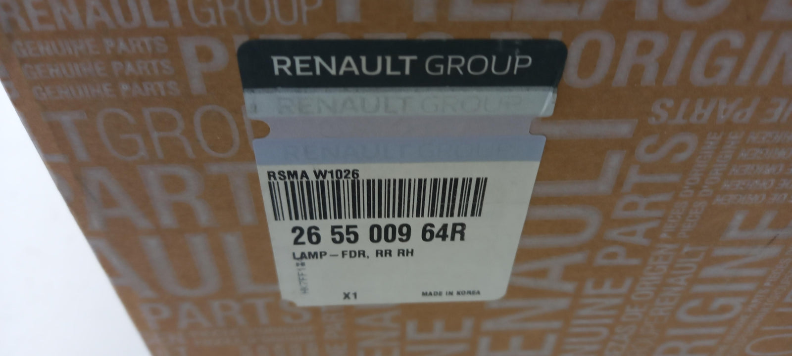 Original OE RENAULT Heckleuchte 265500964R