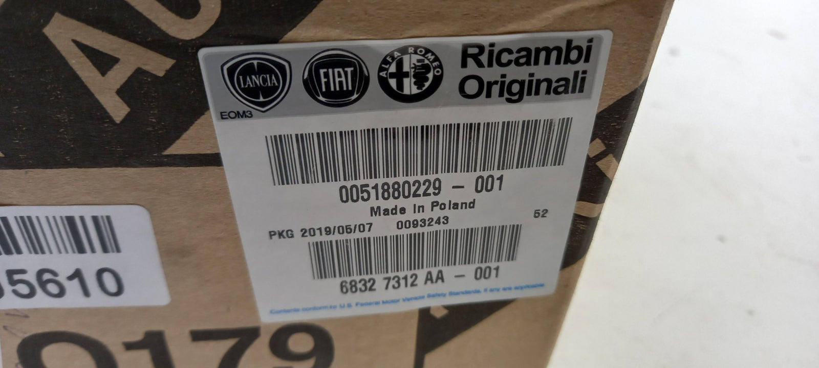 Original FIAT Punto Panda Idea Linea Doblo Fiorino-Qubo Anlasser 51880229