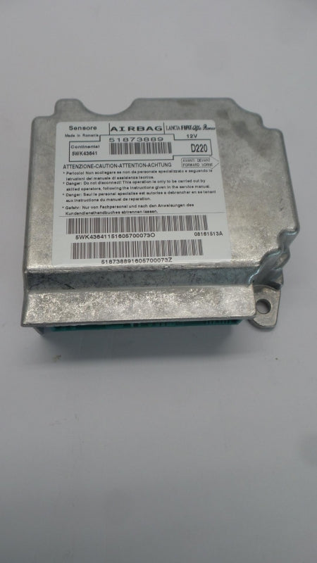 Original OE FIAT Airbag Steuergerät 51873889