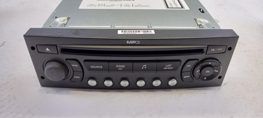 Original CITROEN C4 Autoradio CD-Player MP3 657934