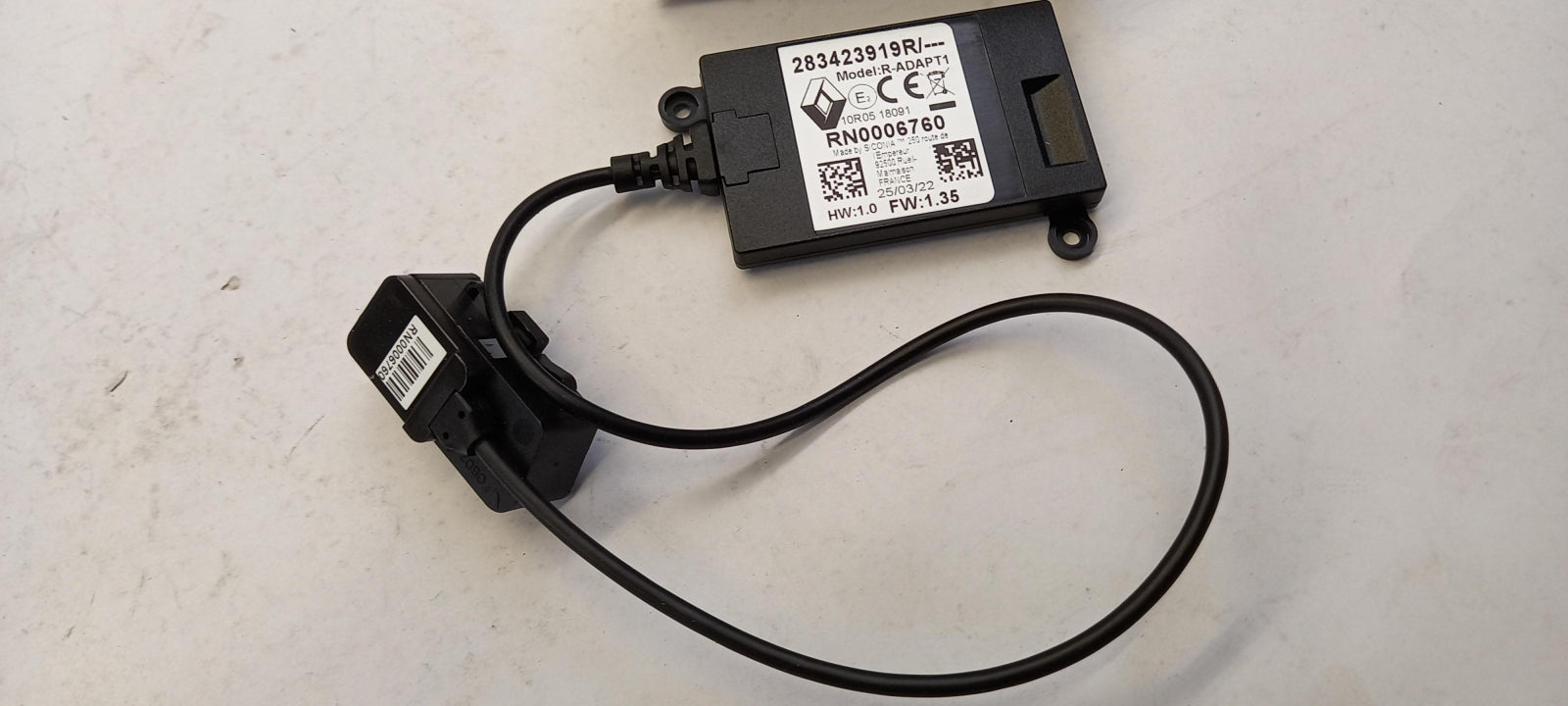 Original RENAULT Kadjar Kangoo Logan Diagnose-Adapter Steuergerät 283423919R