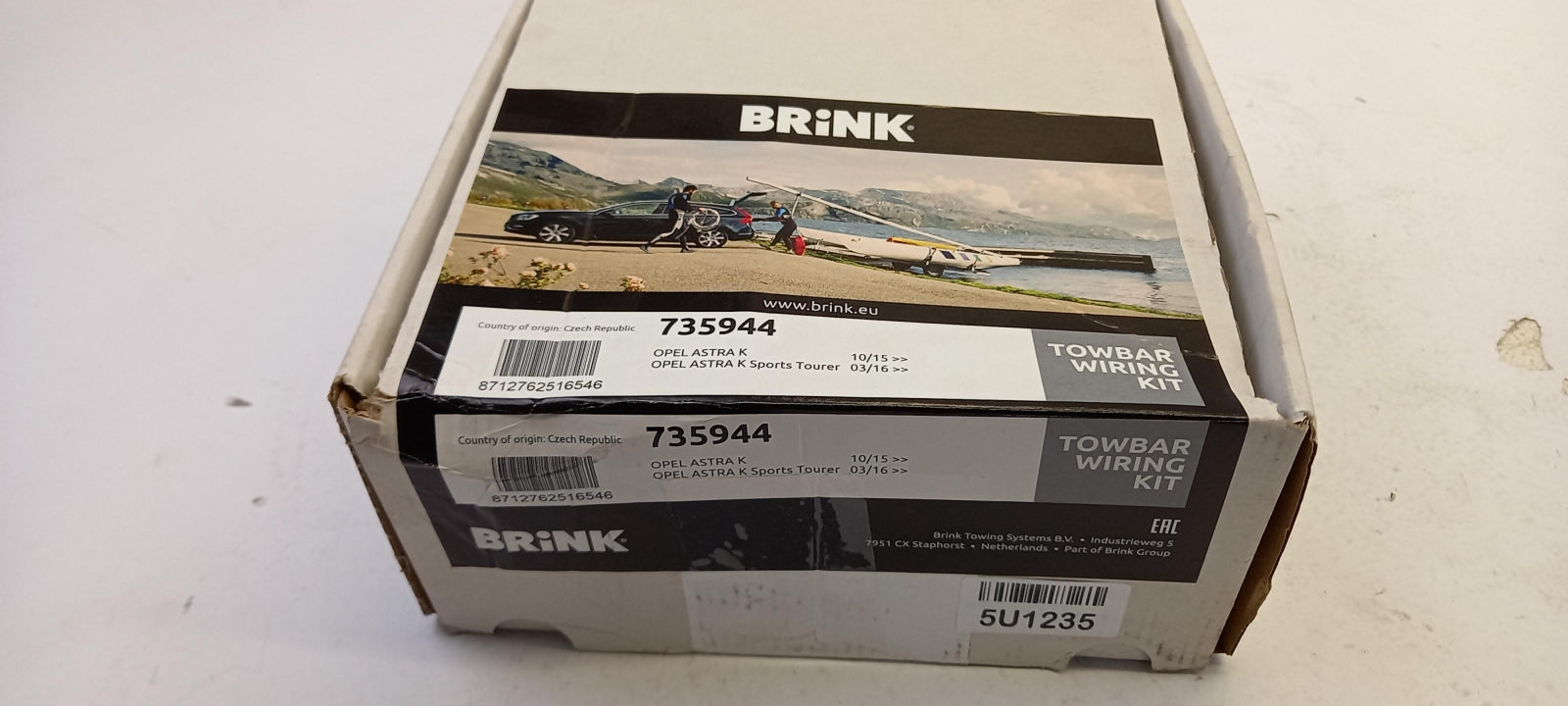 BRINK Anhängerkupplung Elektrosatz für OPEL Astra-K 13-polig 735944