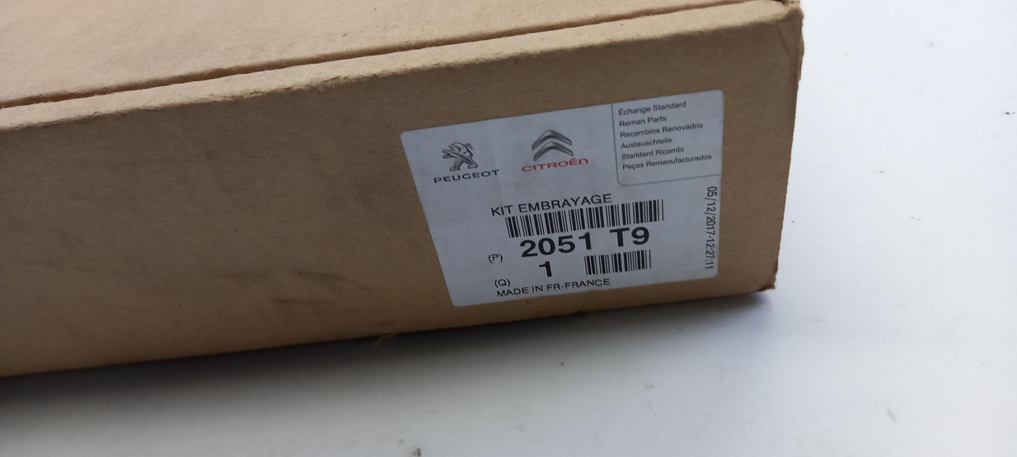 Original PEUGEOT 206 307 406 407 607 806 807 Expert Kupplungssatz 2051T9
