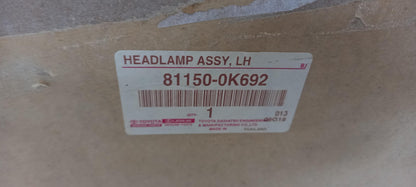 Original TOYOTA Hilux 15-20 Hauptscheinwerfer Frontlicht links 811500K692
